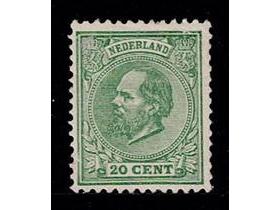 1872 Willem III 20 cent nr. 24