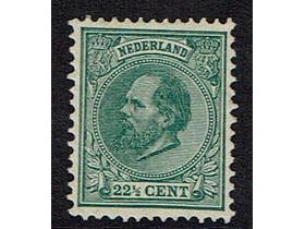 1888 22½ct blauwgroen nr. 25