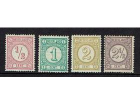 1876 cijfer synthetisch nr. 30b/33a