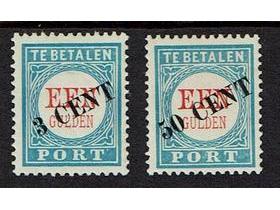 1906 (straf)port overdruk P27/28