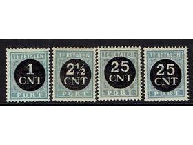 923 (straf)portzegels P61/P64