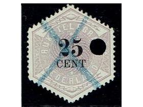 telegramzegel 25 cent TG7